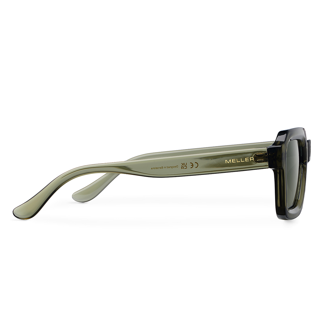 Meller Grey Full Rim Geometric left side