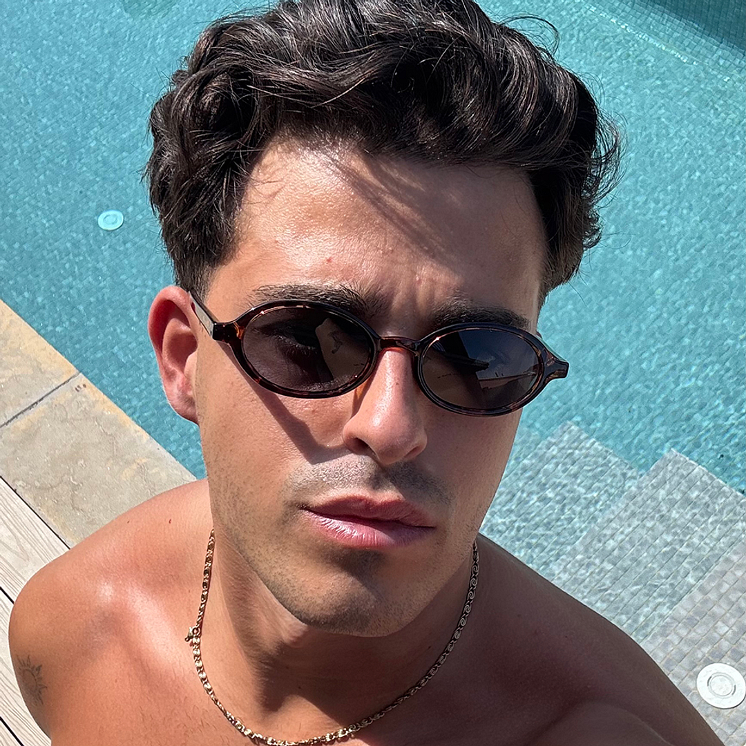 ميلر ديمي حافة كاملة بيضاوي left side