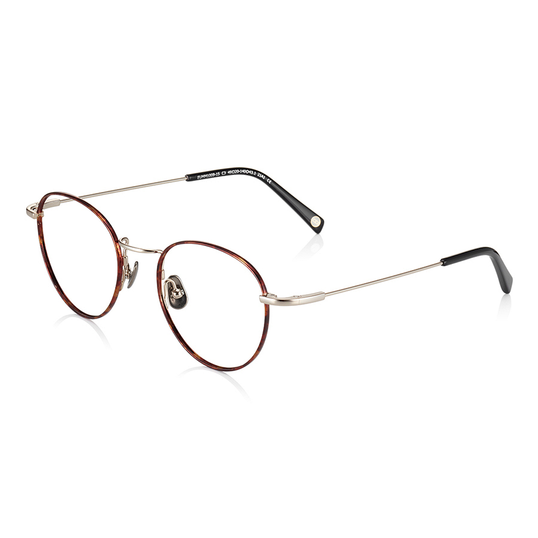 OWNDAYS | AIR Light Brown Full Rim Boston left side