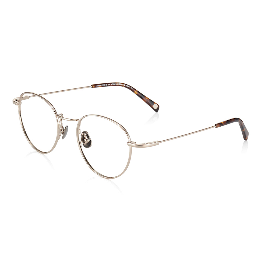 OWNDAYS | AIR Gold Full Rim Boston left side