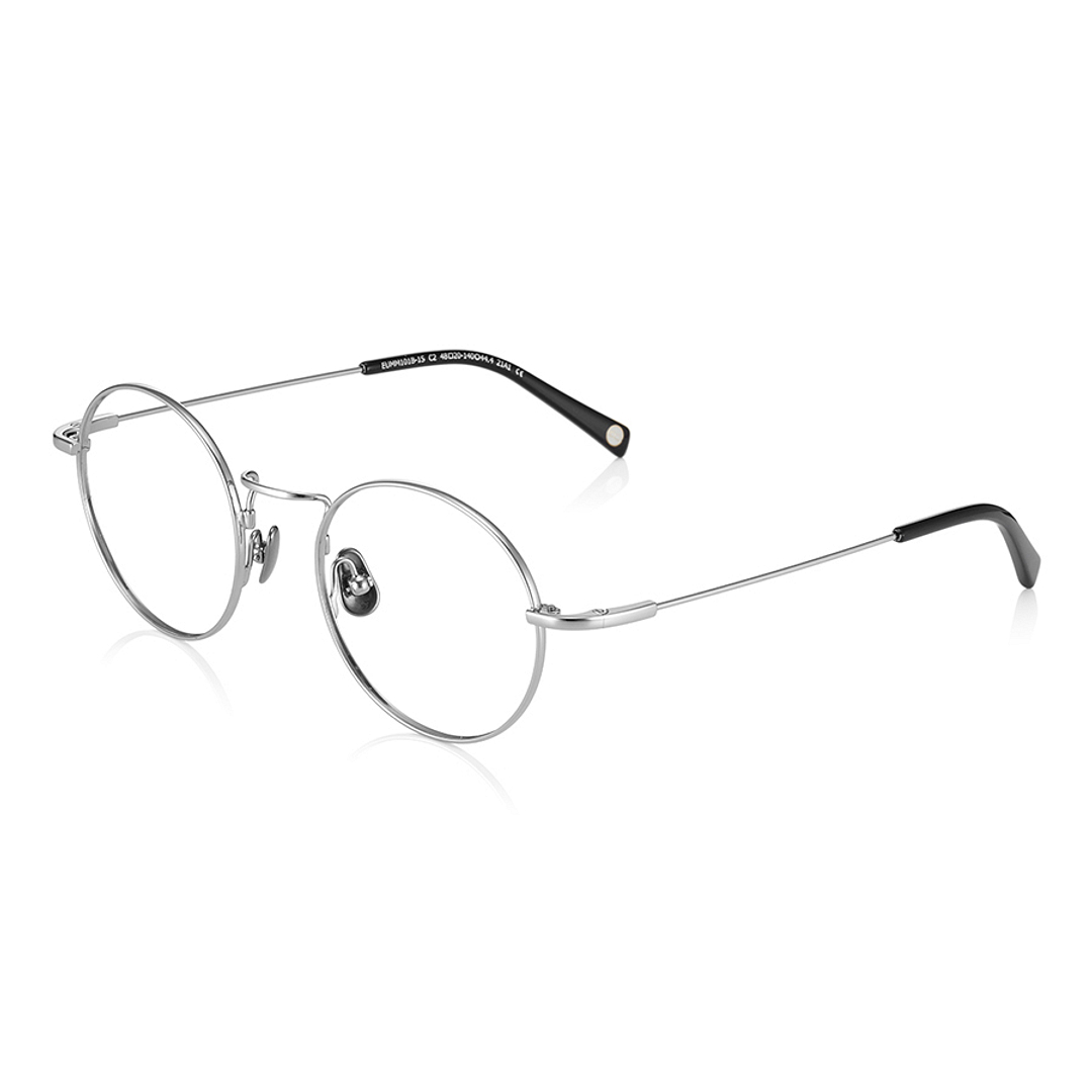 OWNDAYS | AIR Silver Full Rim Round left side