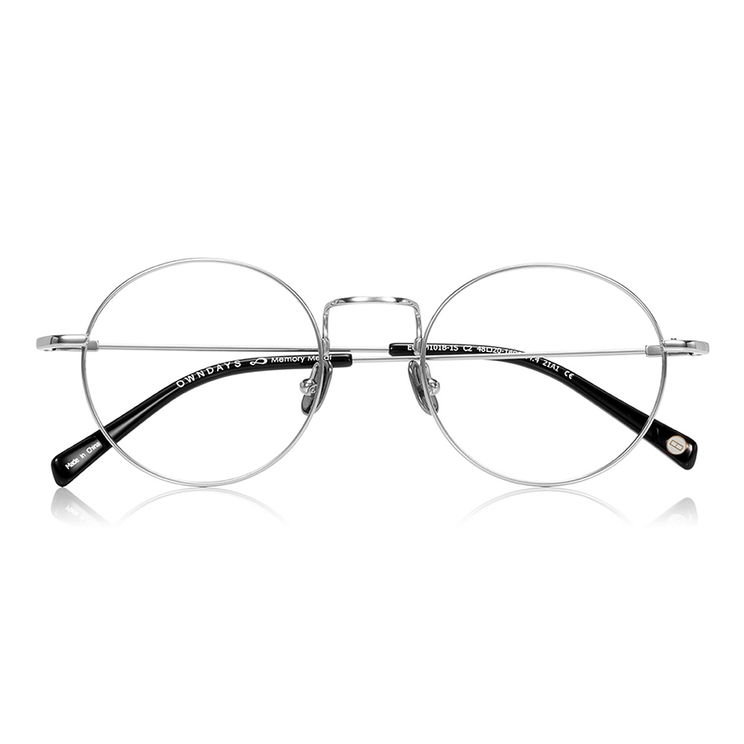 OWNDAYS | AIR Silver Full Rim Round right side