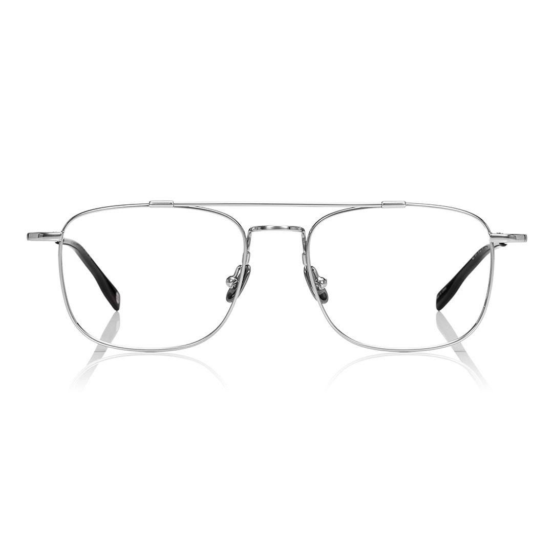 OWNDAYS | AIR Silver Full Rim Rectangle right side