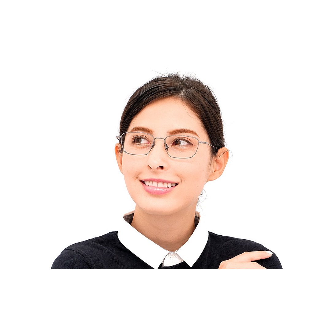 OWNDAYS | AIR Gold Full Rim Rectangle left side