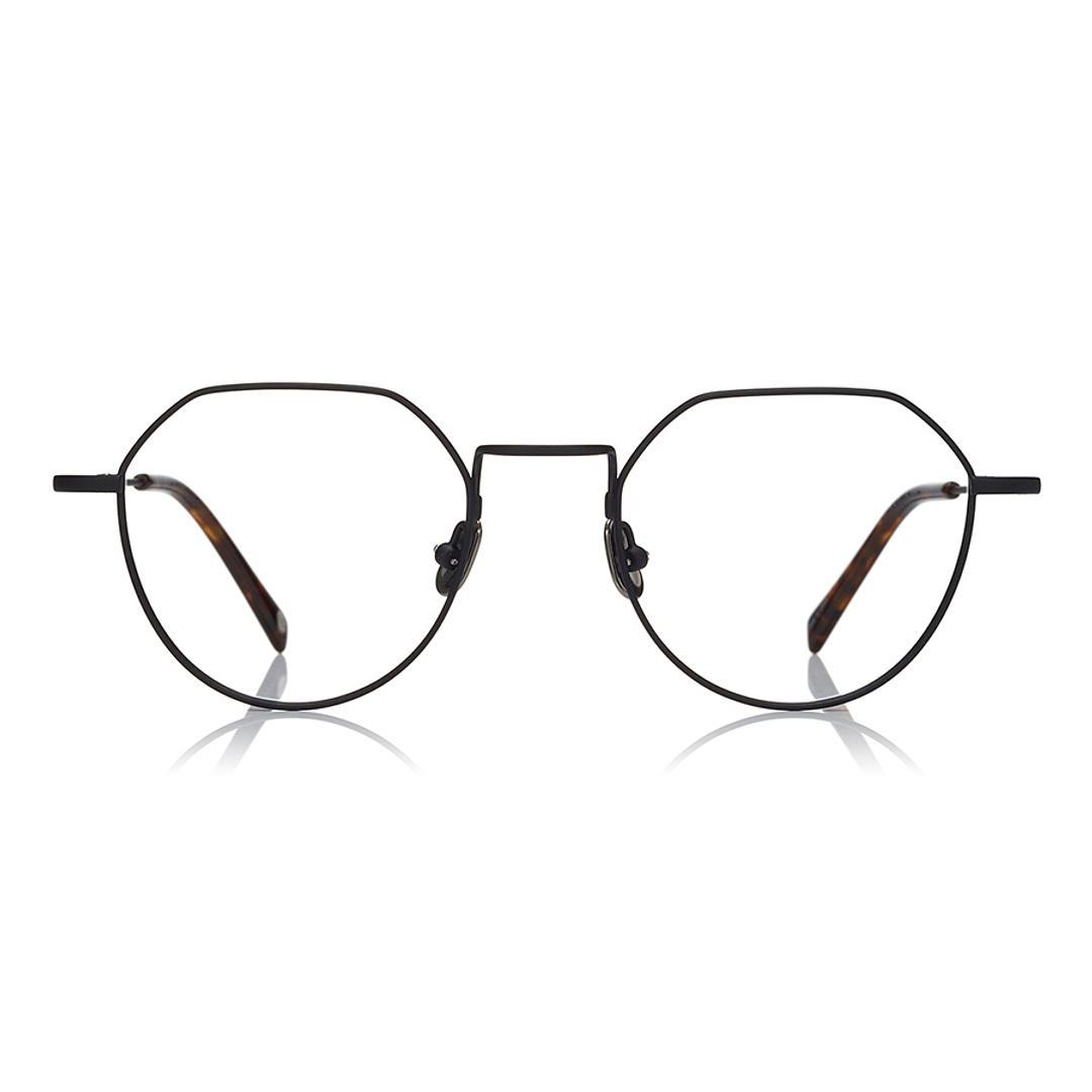 OWNDAYS | AIR Black Full Rim Boston right side