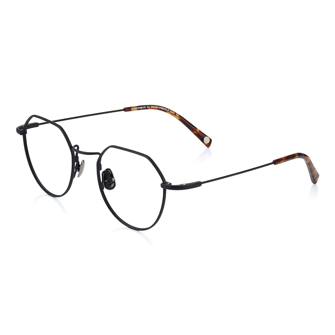 OWNDAYS | AIR Black Full Rim Boston left side