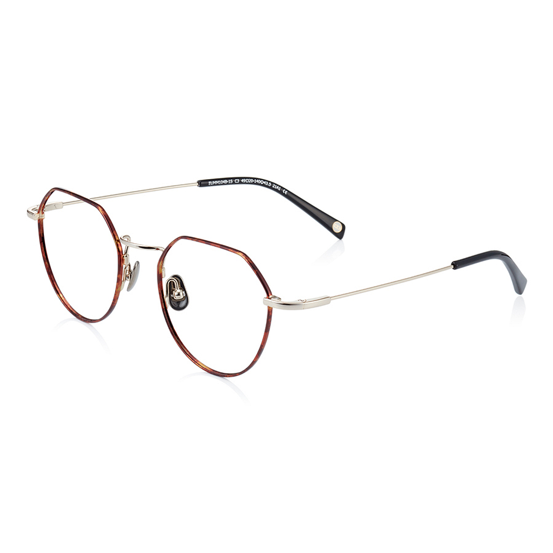 OWNDAYS | AIR Light Brown Full Rim Boston left side