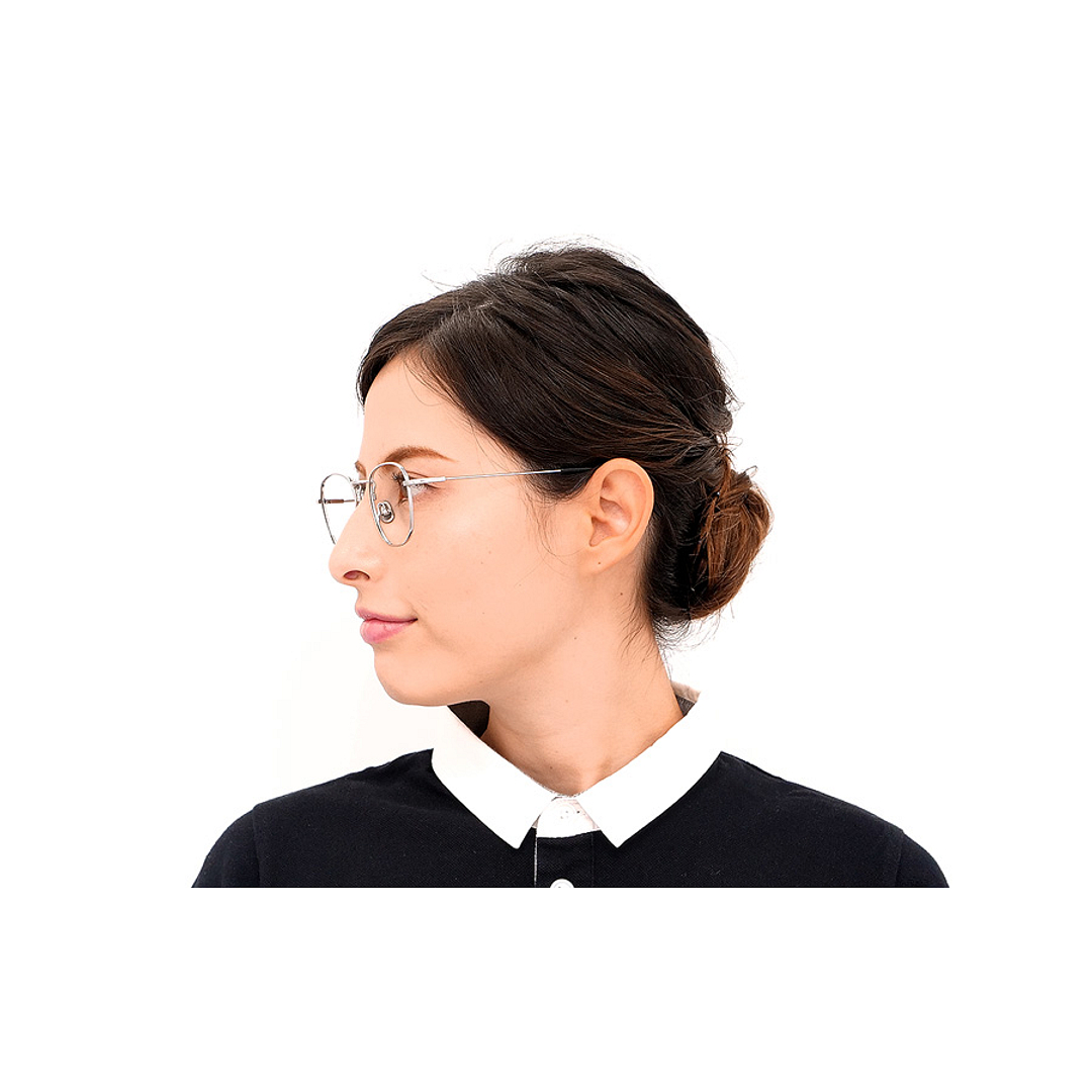 OWNDAYS | AIR Silver Full Rim Rectangle right side