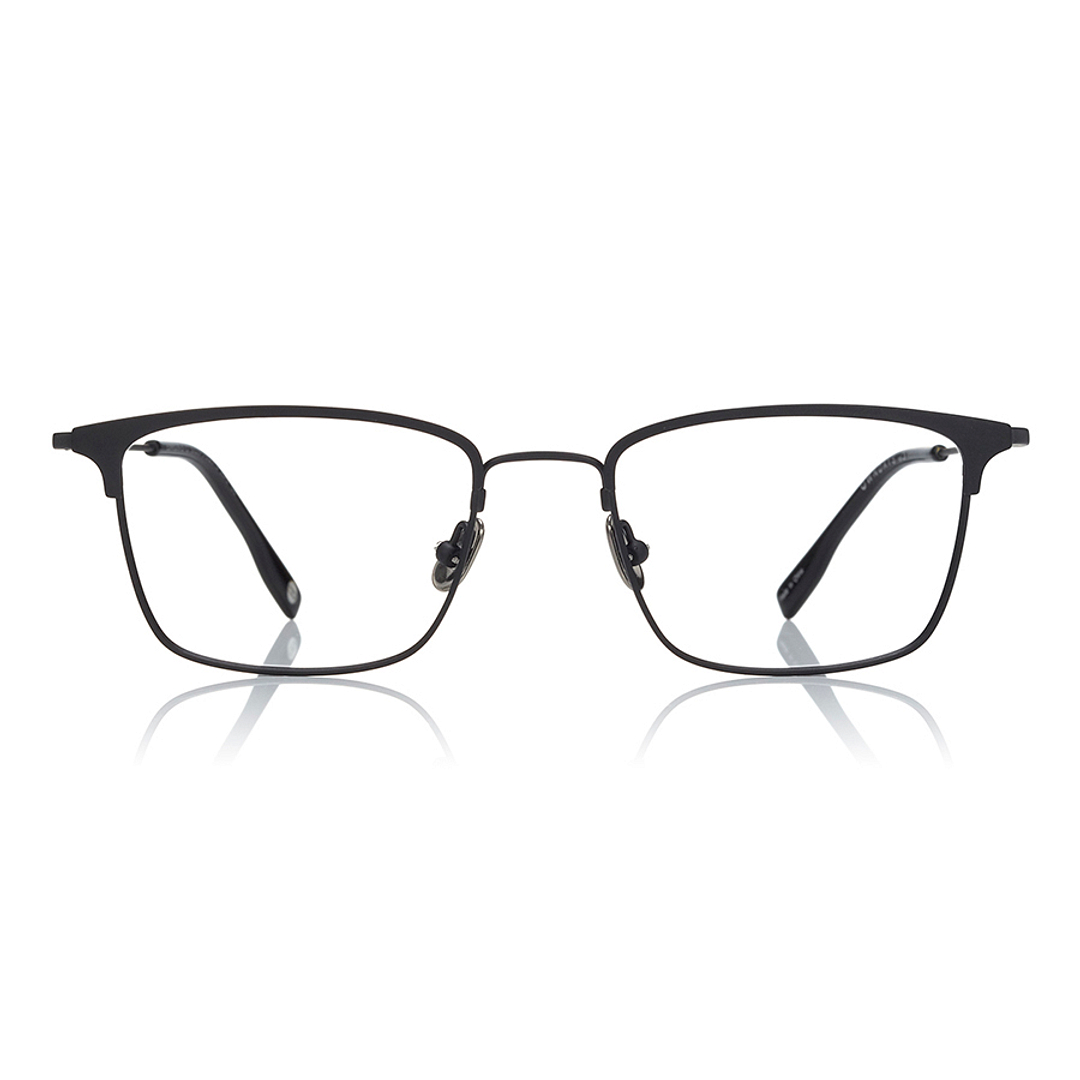 OWNDAYS | AIR Black Half Rim Browline right side