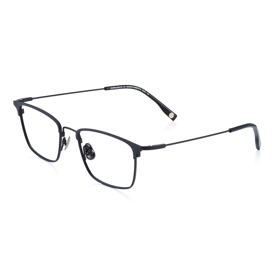 OWNDAYS | AIR Black Half Rim Browline left side