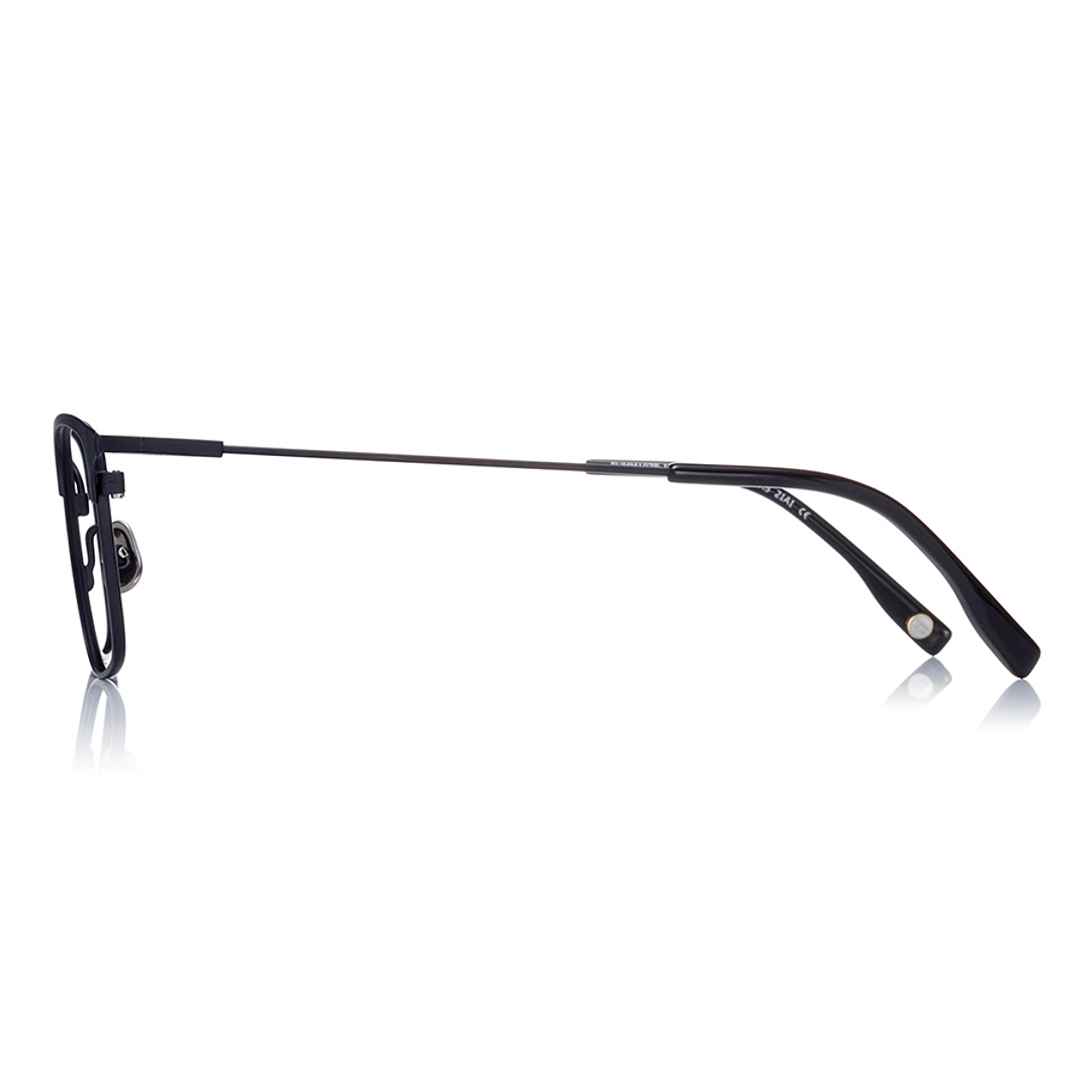 OWNDAYS | AIR Black Half Rim Browline left side