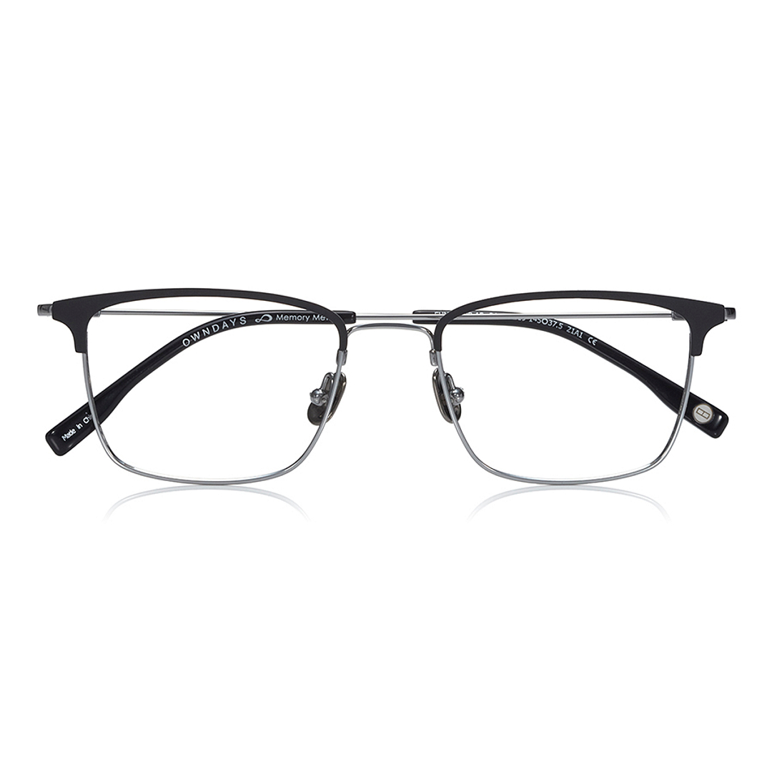 OWNDAYS | AIR Gold Half Rim Browline right side