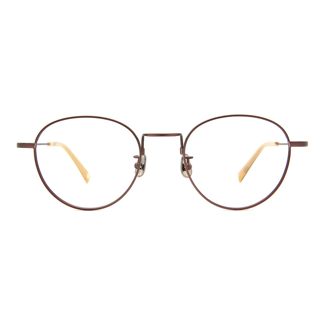 OWNDAYS | AIR Light Brown Full Rim Boston right side