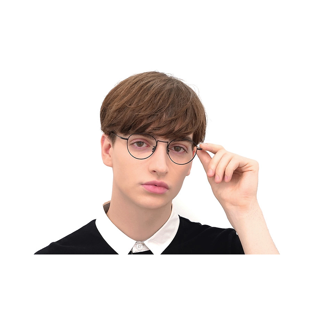 OWNDAYS | AIR Light Brown Full Rim Boston left side