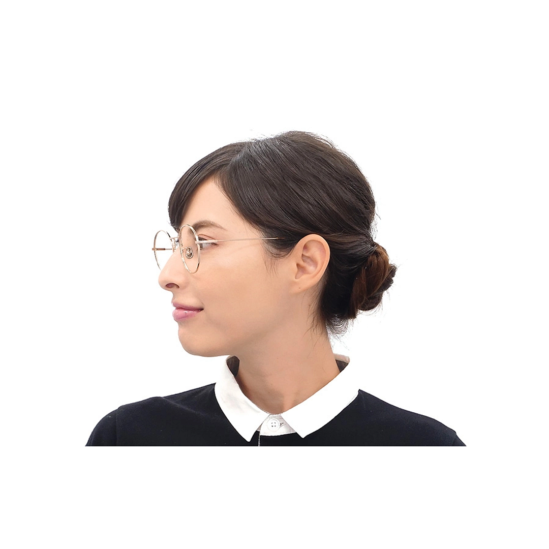 OWNDAYS | AIR Gold Full Rim Round right side