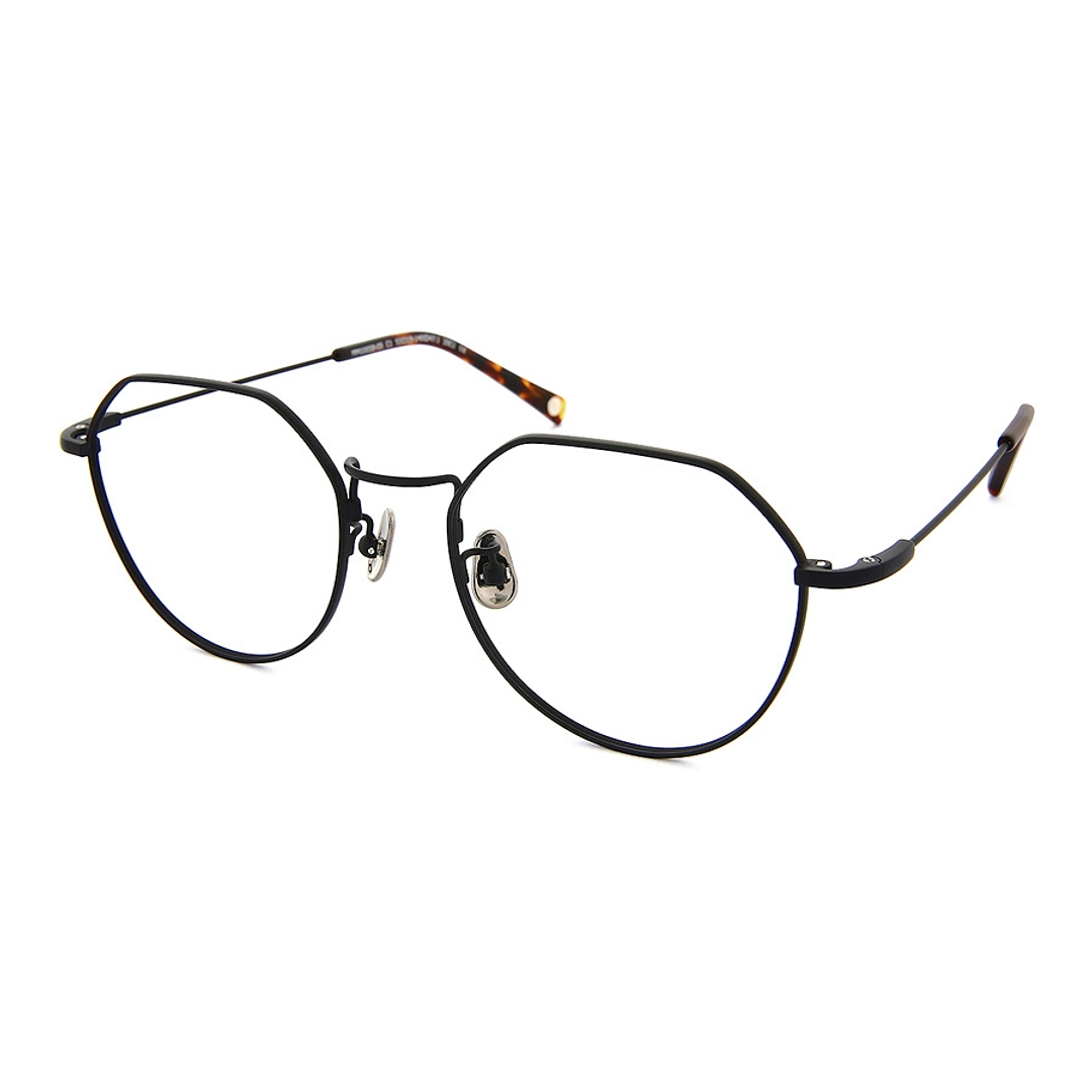 OWNDAYS | AIR Black Full Rim Boston left side