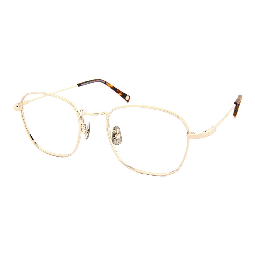 OWNDAYS | AIR Gold Full Rim Rectangle left side