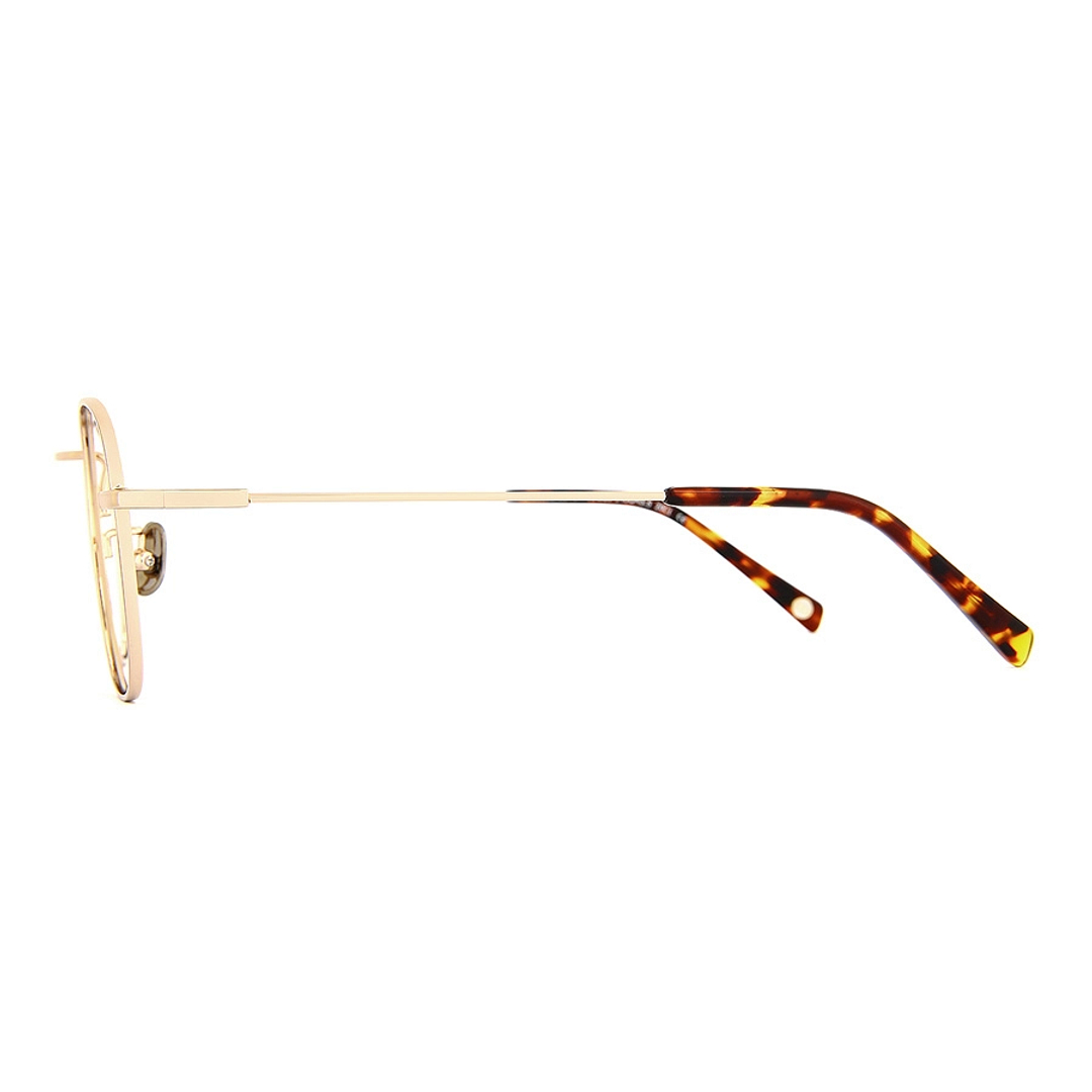 OWNDAYS | AIR Gold Full Rim Rectangle left side