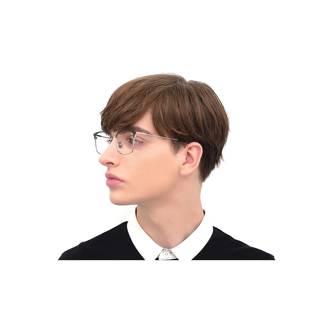 OWNDAYS | AIR Black Half Rim Browline right side