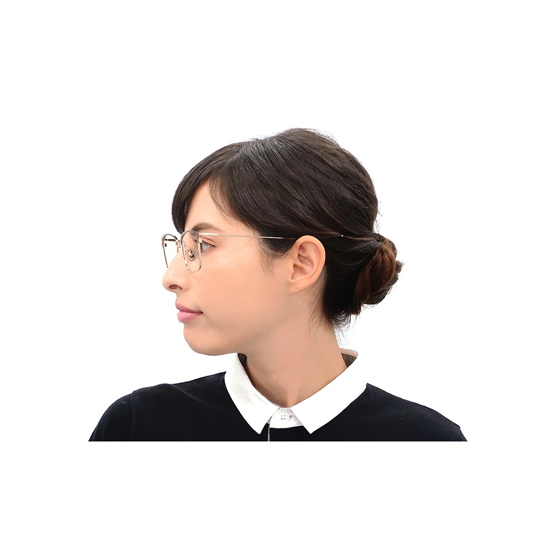 OWNDAYS | AIR Gold Half Rim Browline right side