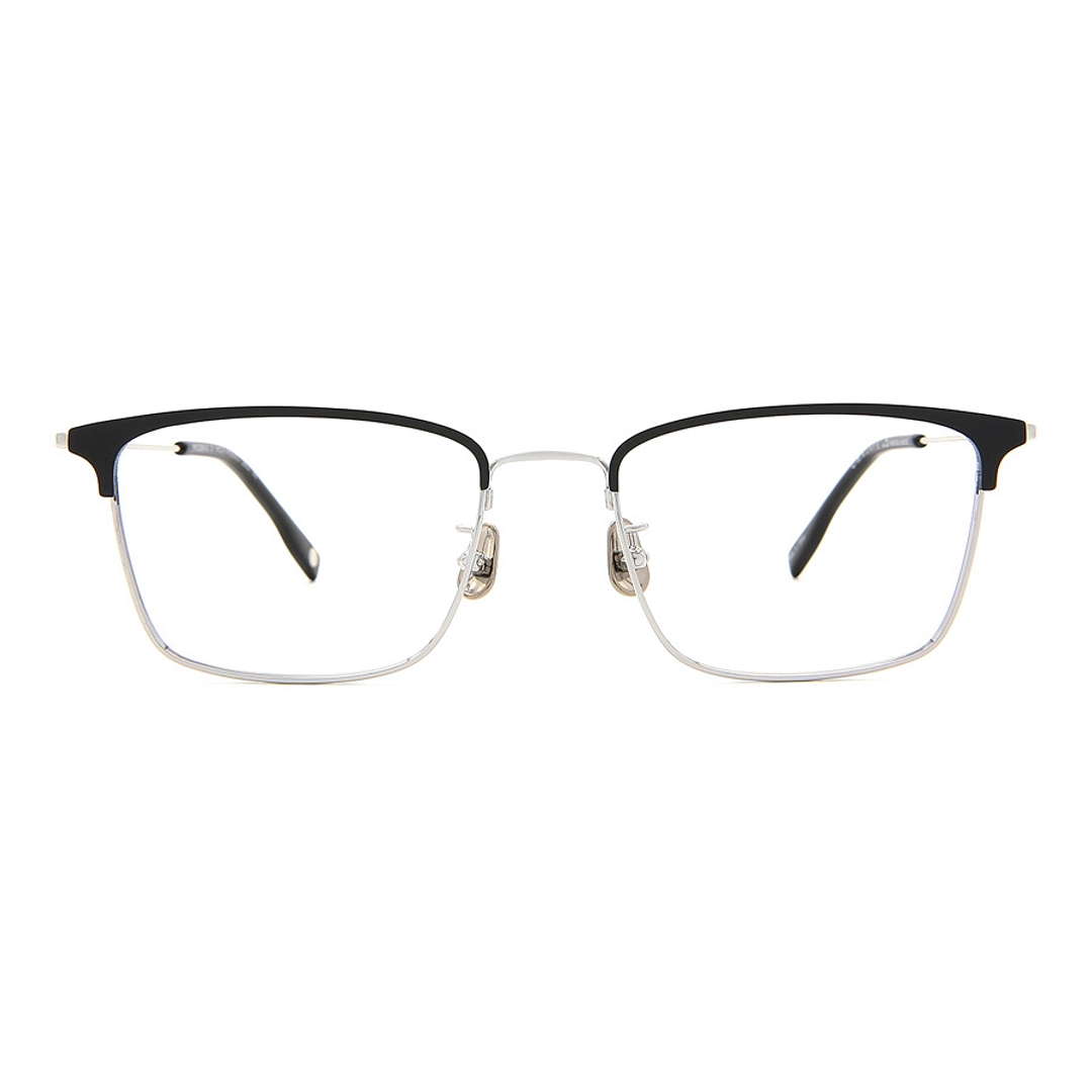 OWNDAYS | AIR Silver Half Rim Browline right side