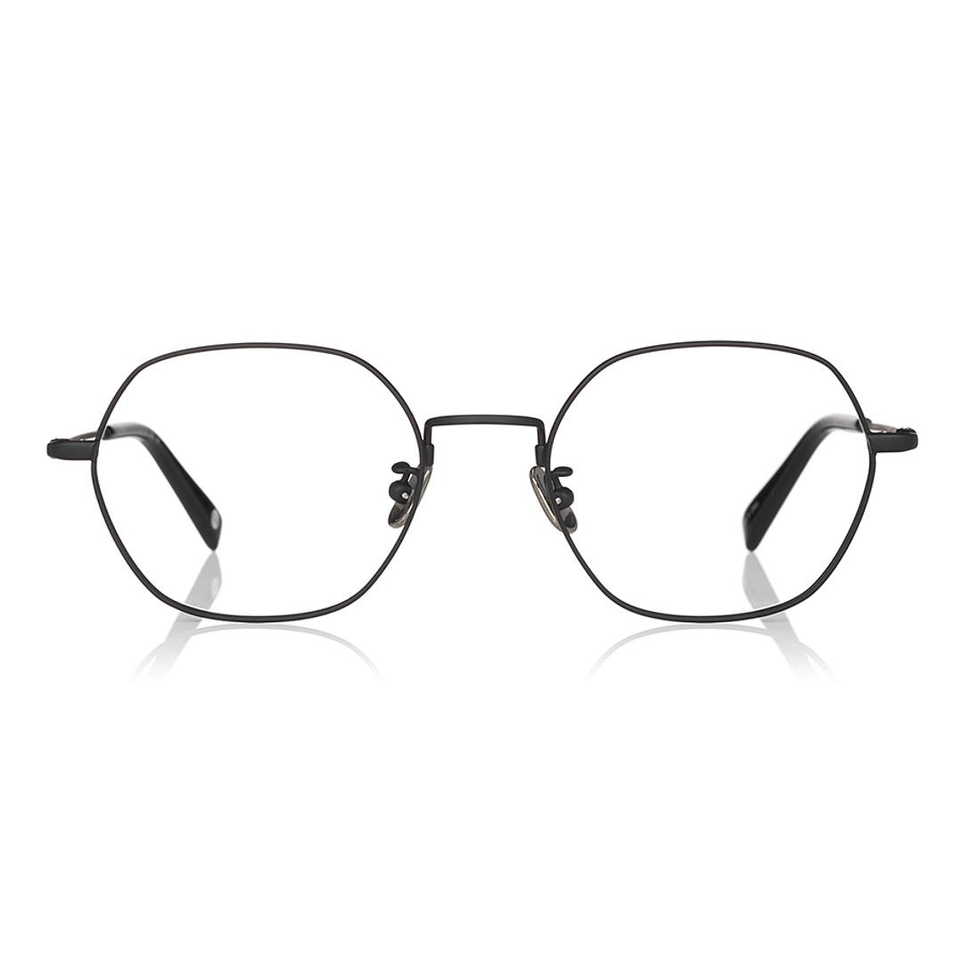 OWNDAYS | AIR Black Full Rim Polygon right side