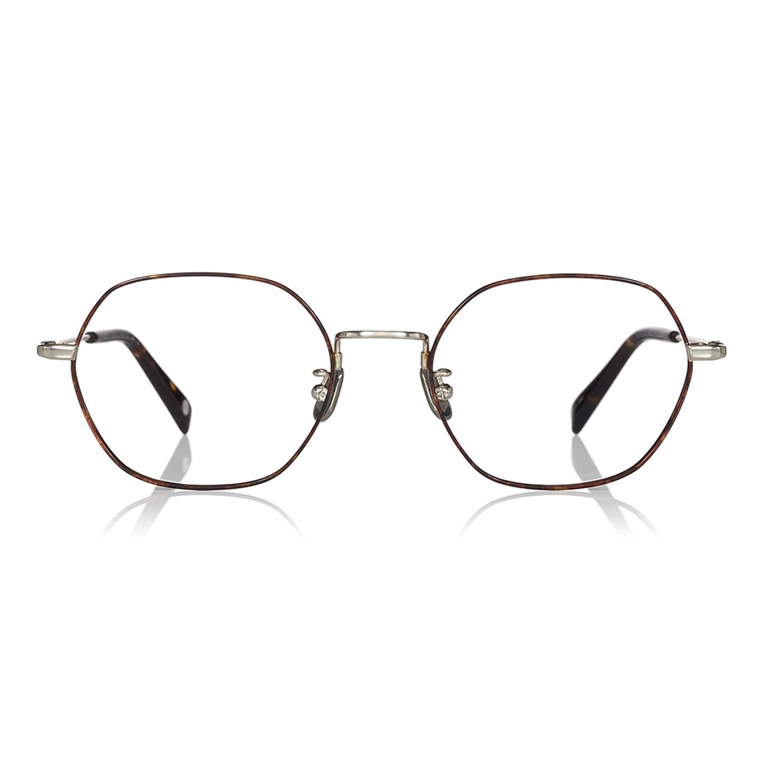 OWNDAYS | AIR Gold Full Rim Polygon right side