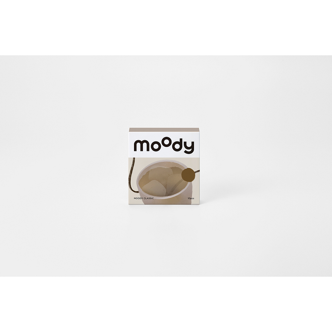 Moody Moody Classic Tea Brown Zero Power Daily right side
