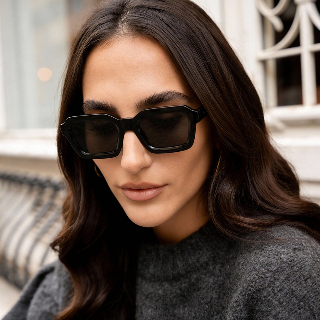 ميلر Grey حافة كاملة هندسي right side