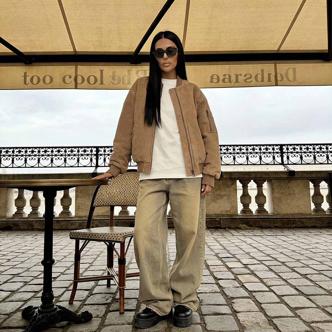 ميلر أخضر حافة كاملة هندسي left side