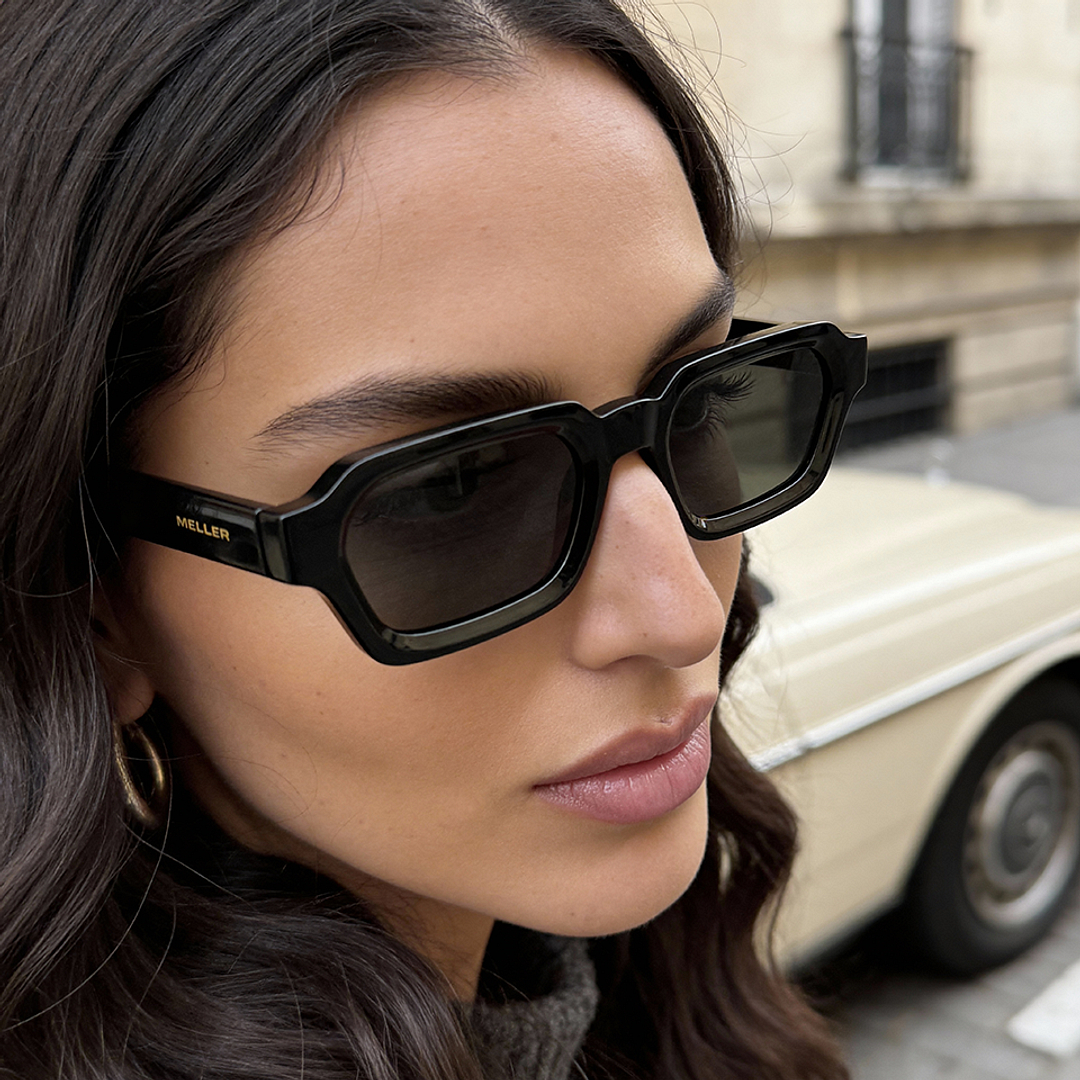 ميلر Grey حافة كاملة هندسي right side