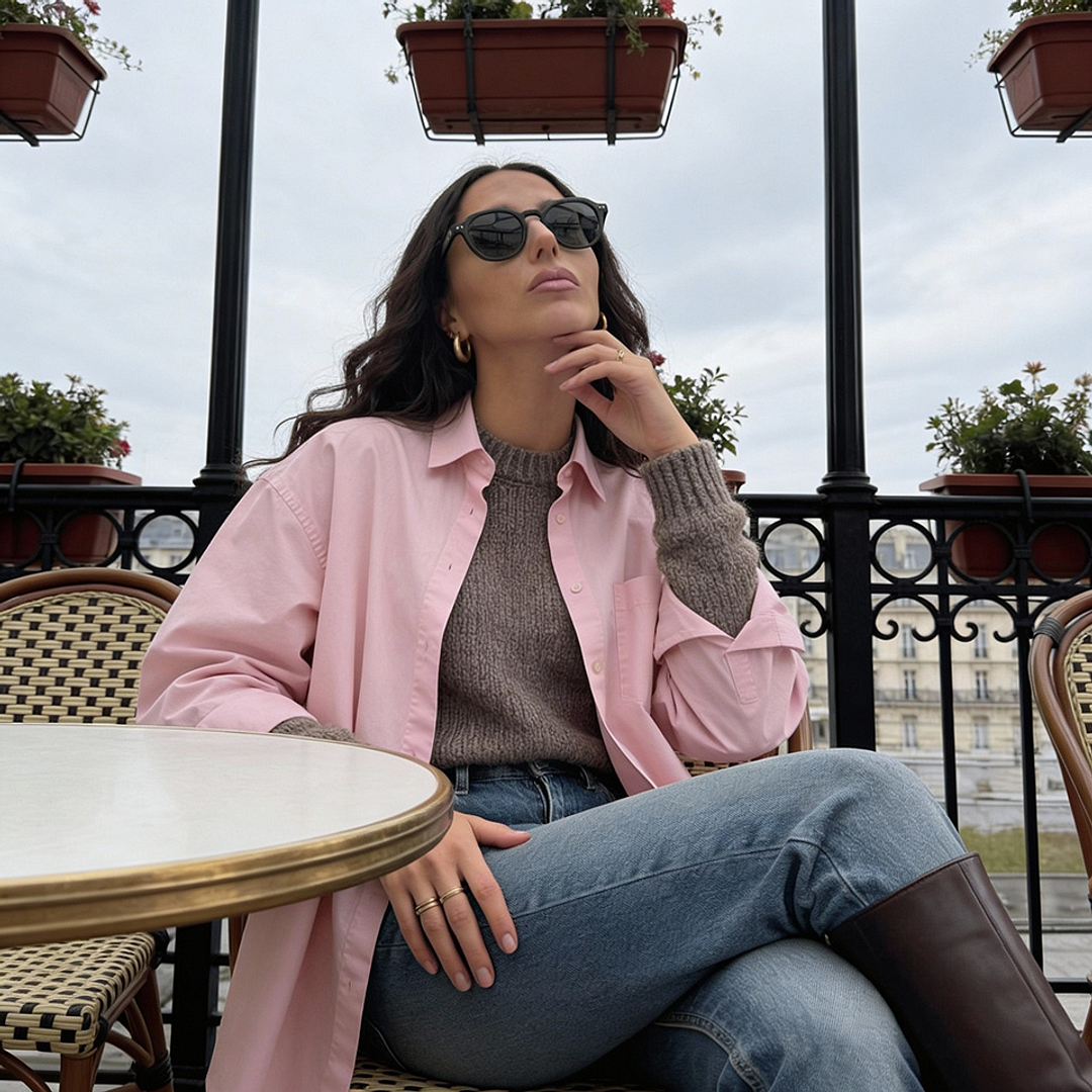 Meller Grey Full Rim Round right side