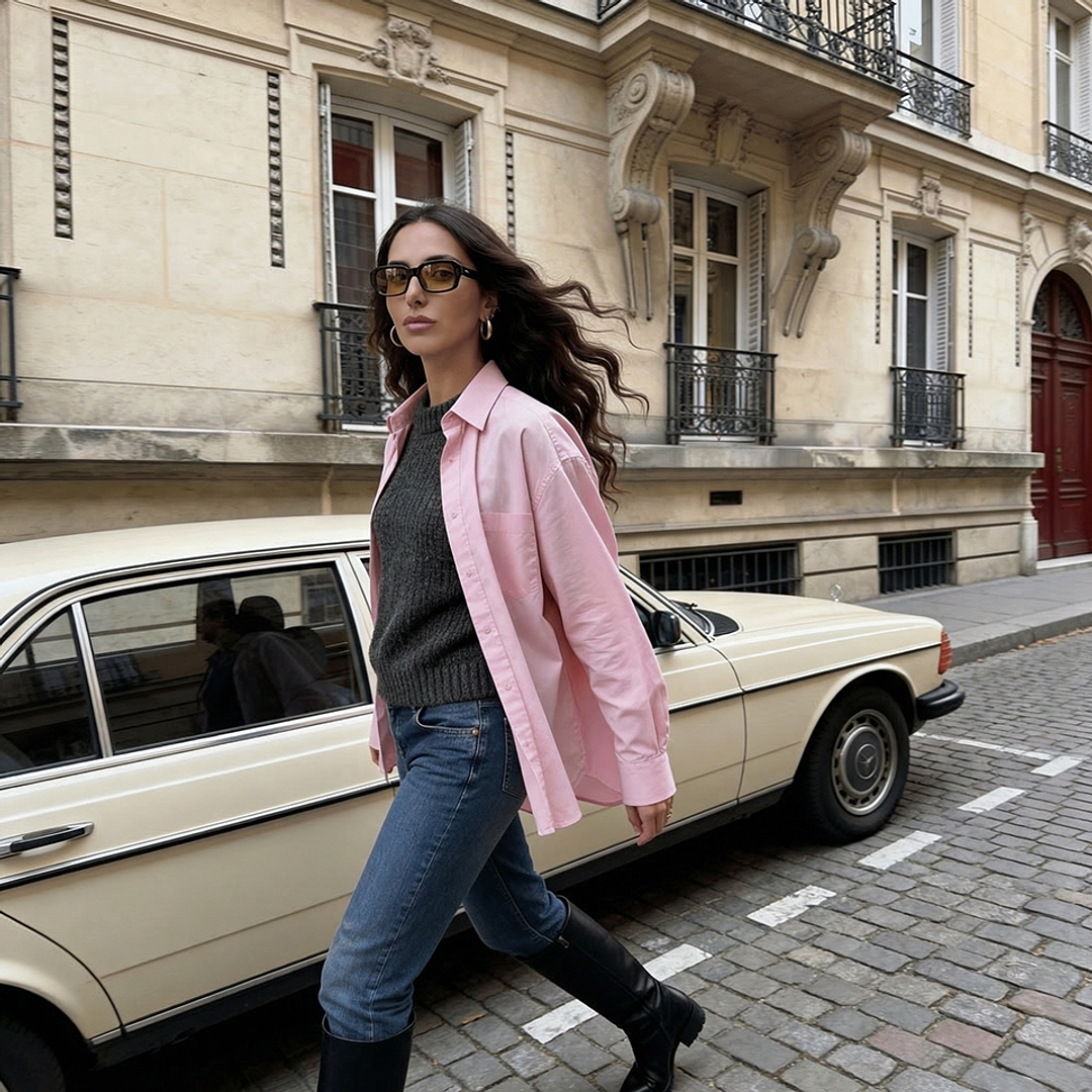 Meller Black Full Rim Square right side