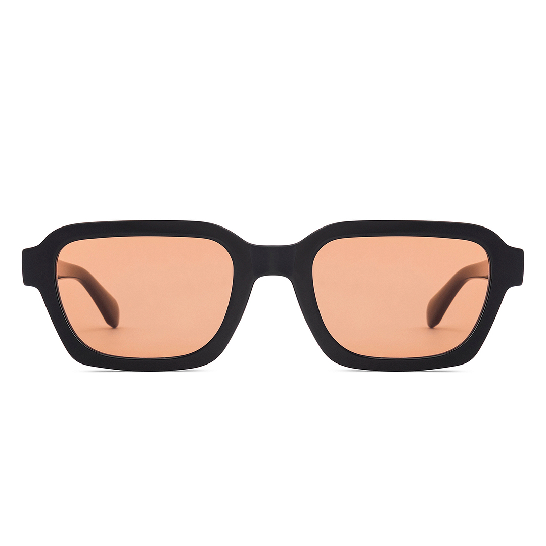 Meller Black Full Rim Rectangle right side