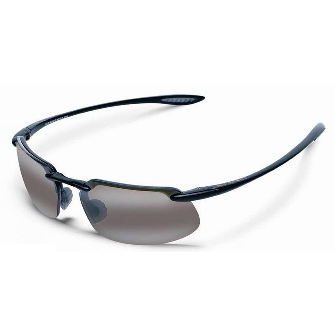 Buy Maui Jim Kanaha 409-02 Black Brown Sunglasses at Lenskart.