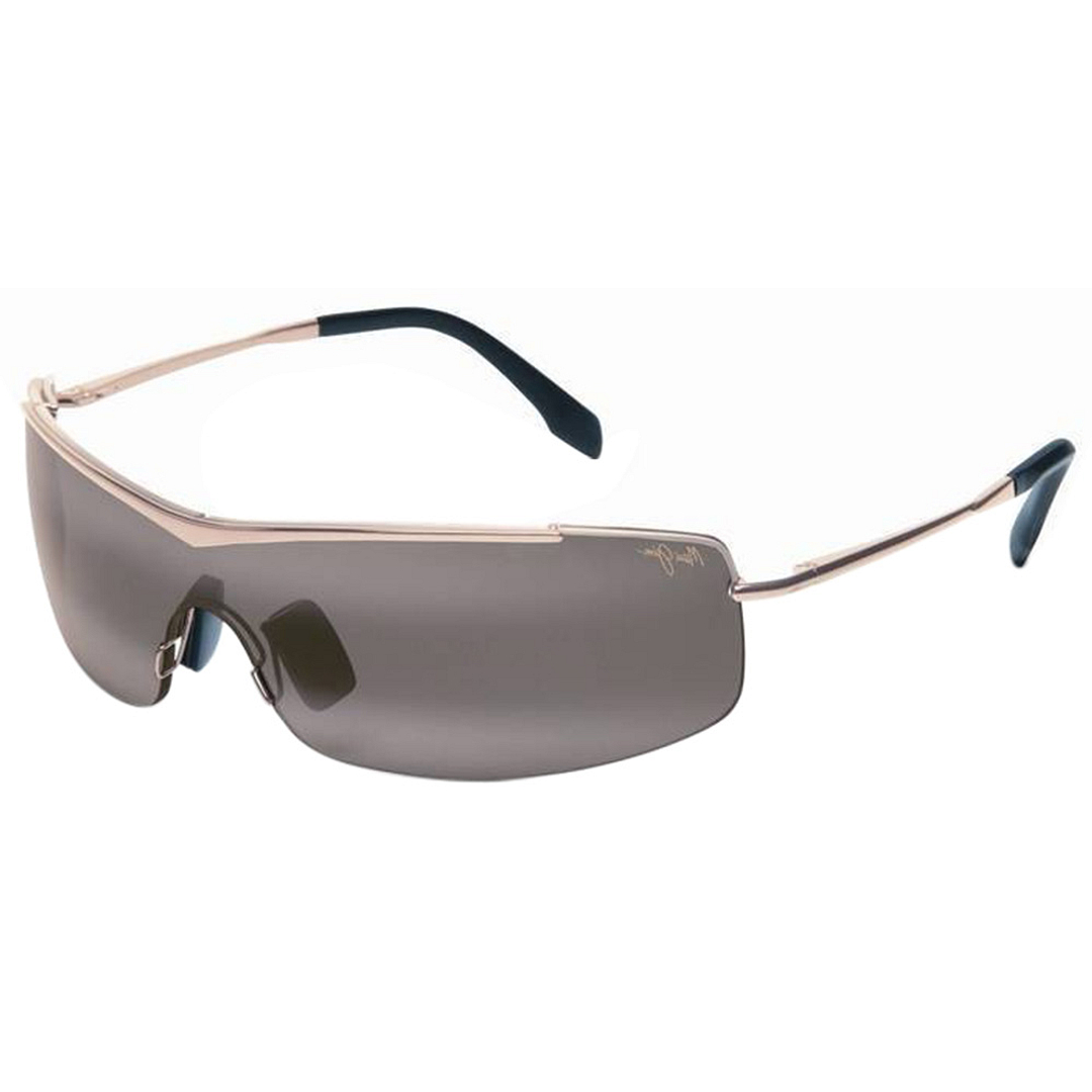 BRANDED Gold Half Rim Rectangle left side