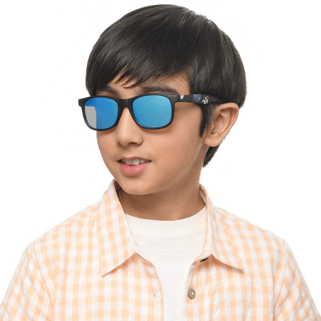 Hooper Black Full Rim Square right side