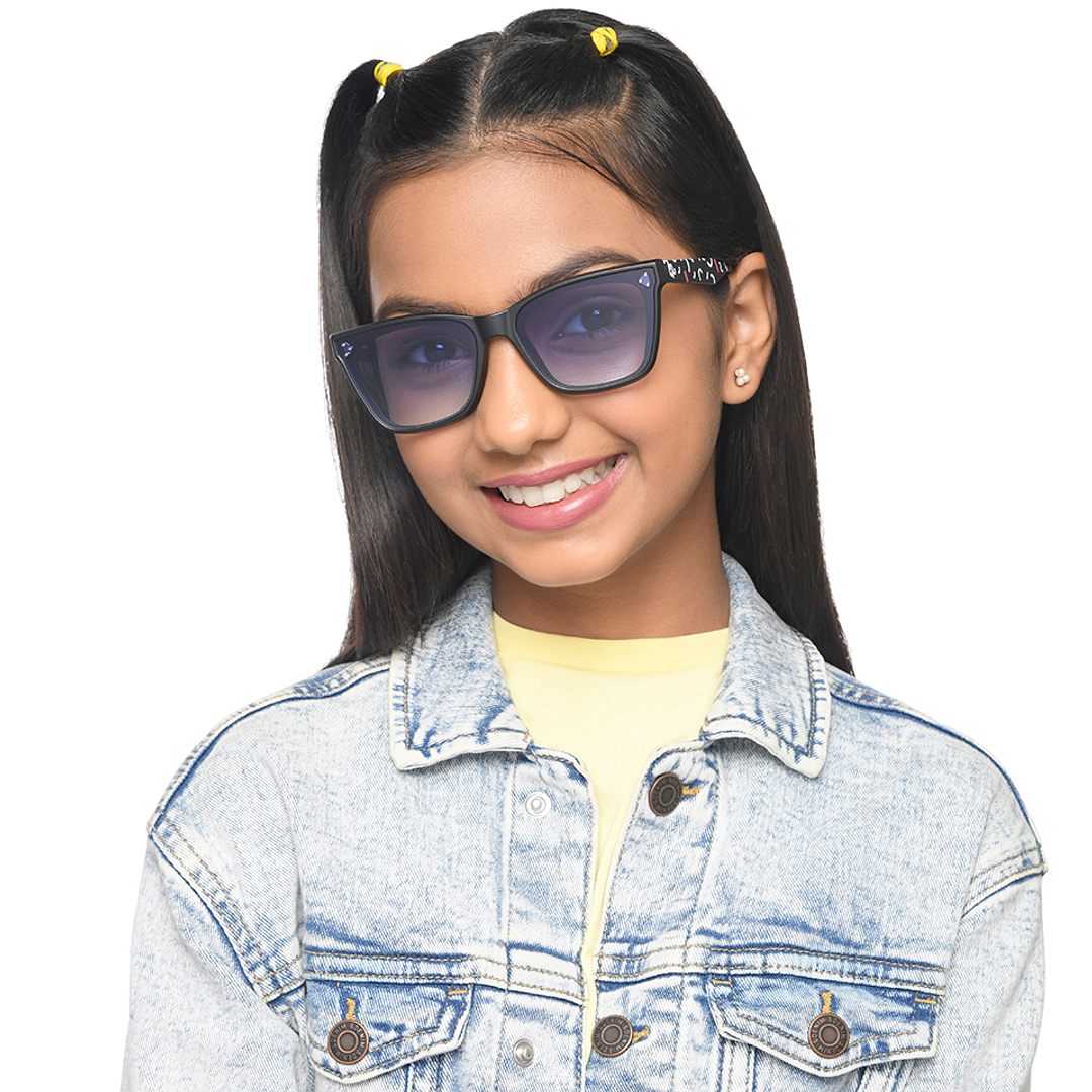 Hooper Black Full Rim Square right side