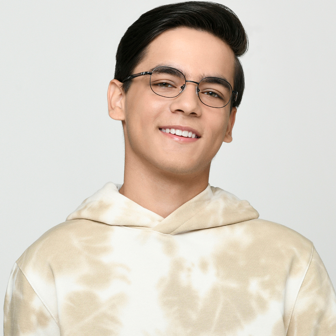 Hooper Online Black Full Rim Round right side