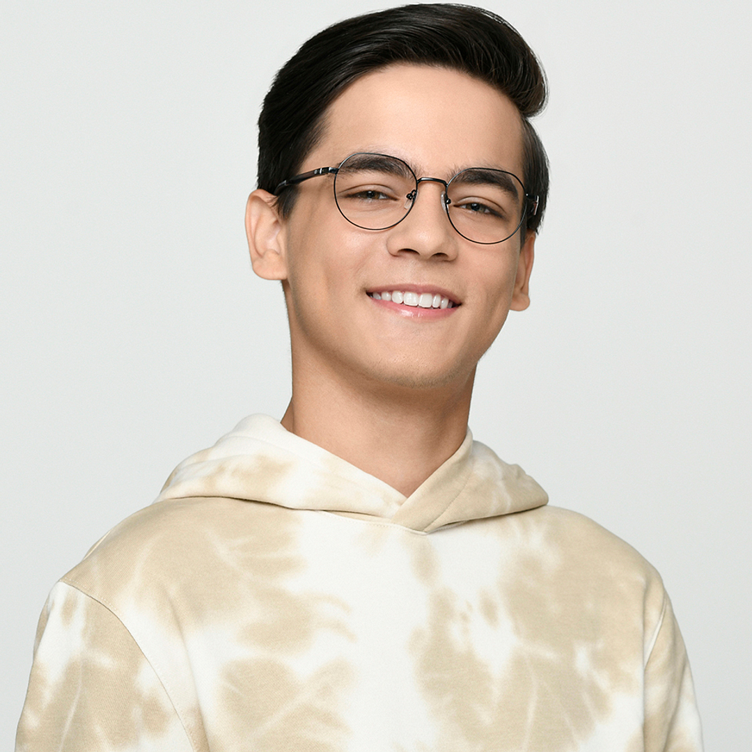 Hooper Online Black Full Rim Geometric right side