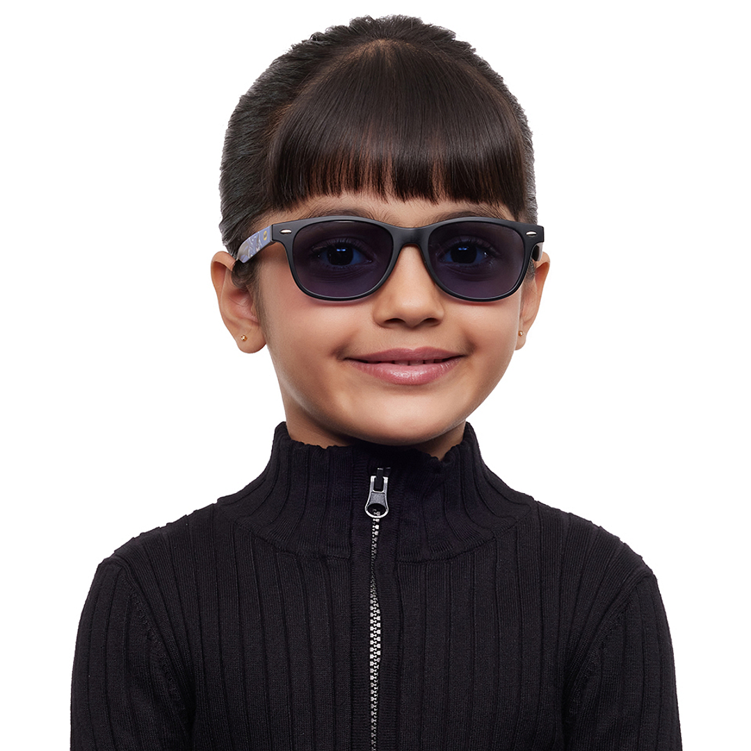 Hooper Black Full Rim Square left side