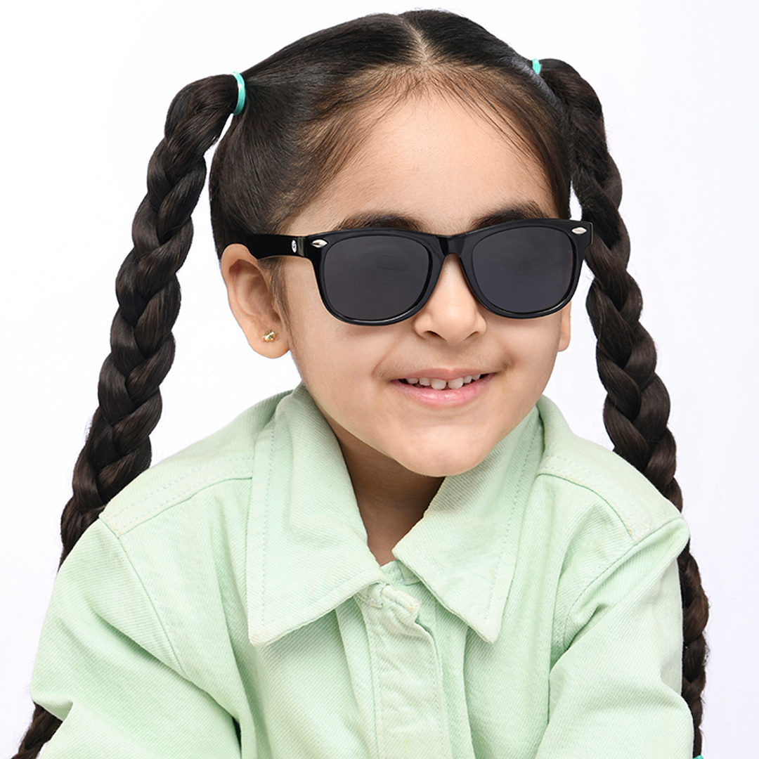 Hooper Black Full Rim Square right side