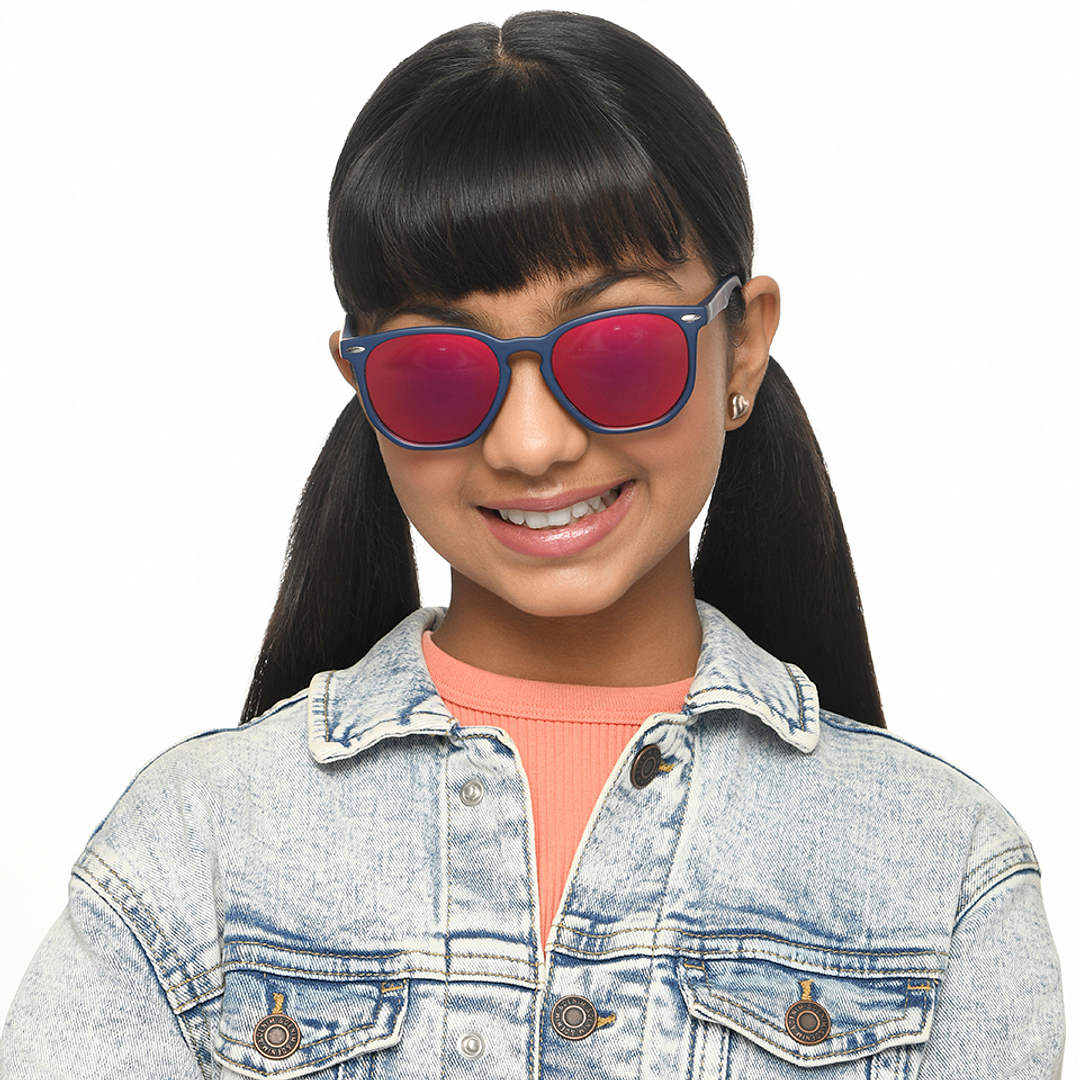 Hooper Black Full Rim Geometric left side