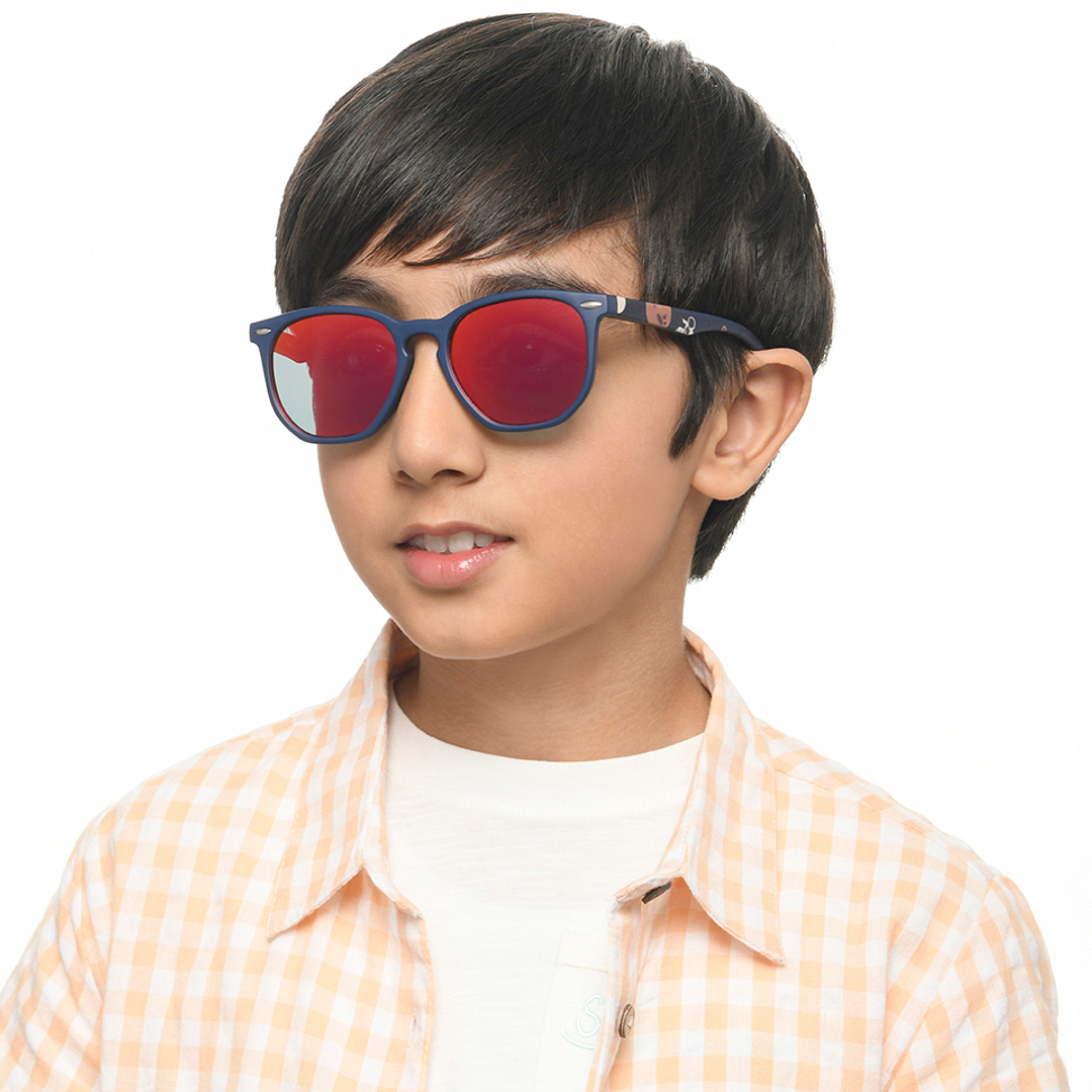 Hooper Black Full Rim Geometric left side