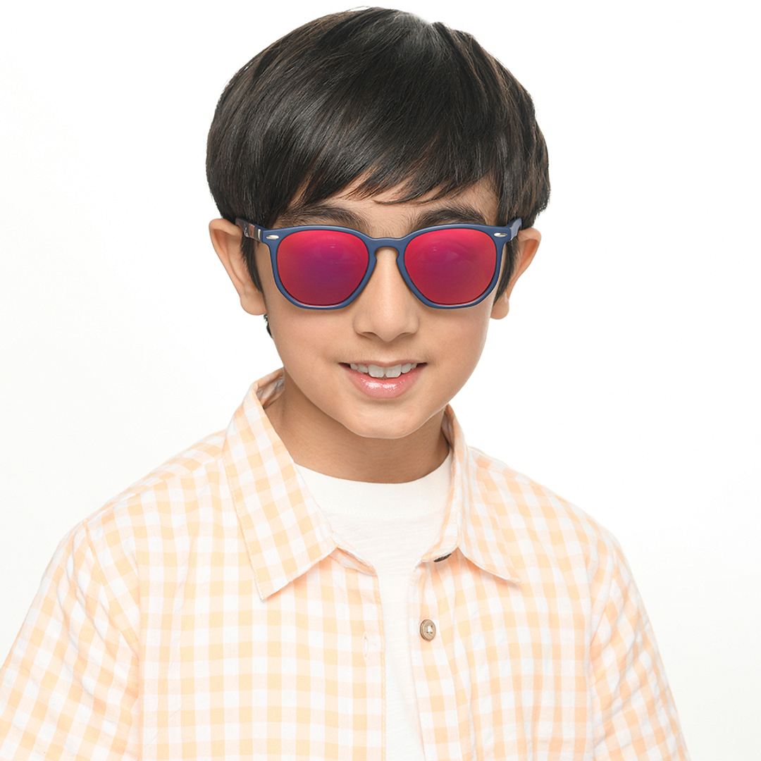 Hooper Black Full Rim Geometric right side