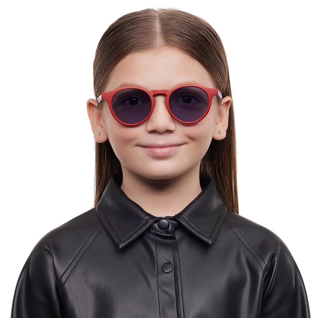 Hooper Red Full Rim Round right side