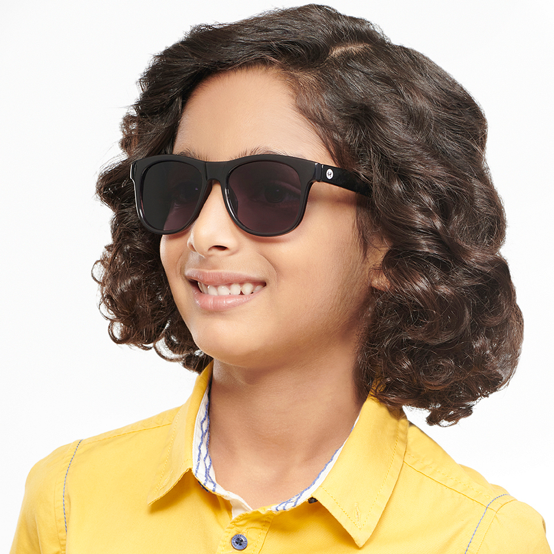 Hooper Black Full Rim Square right side