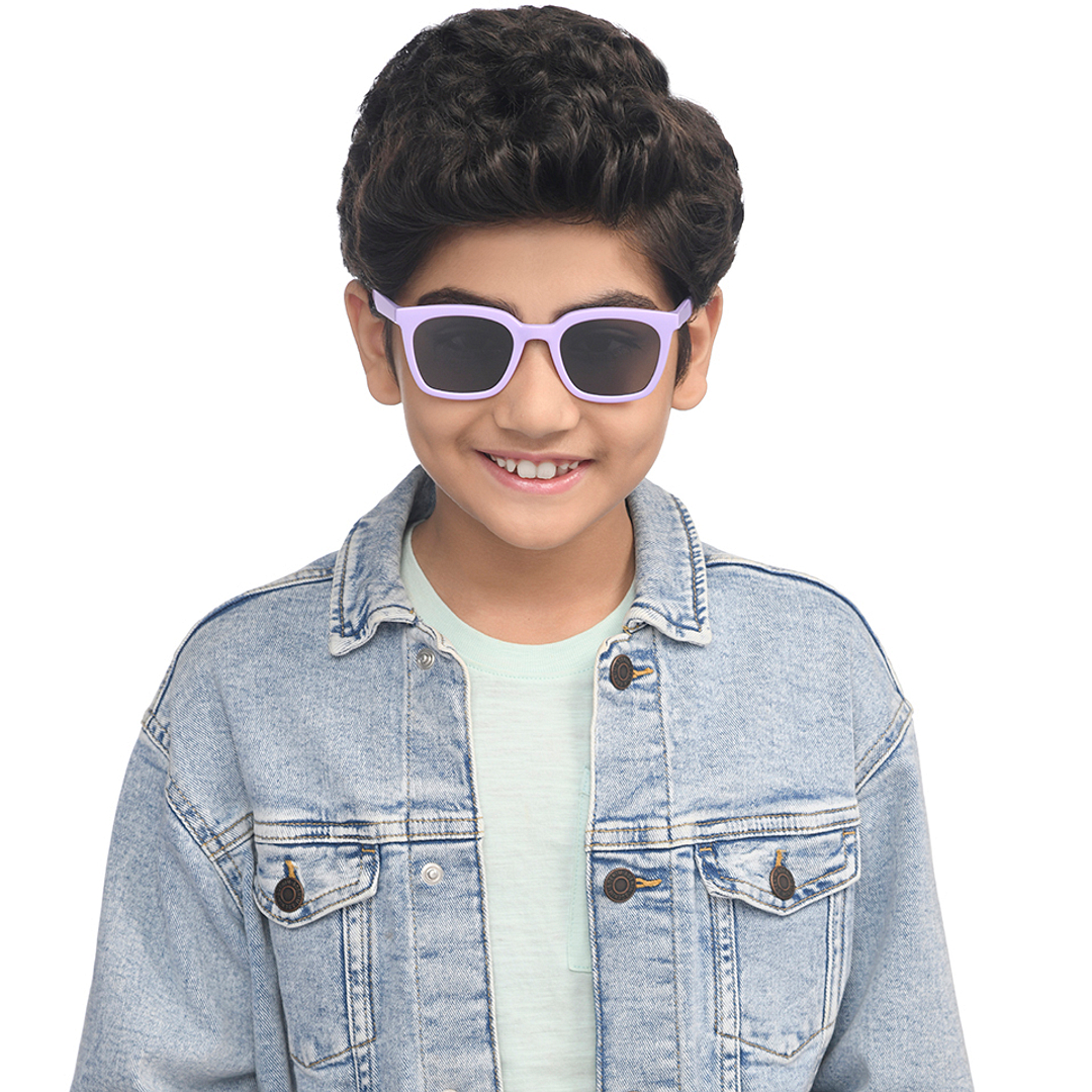 Hooper Purple Full Rim Square right side