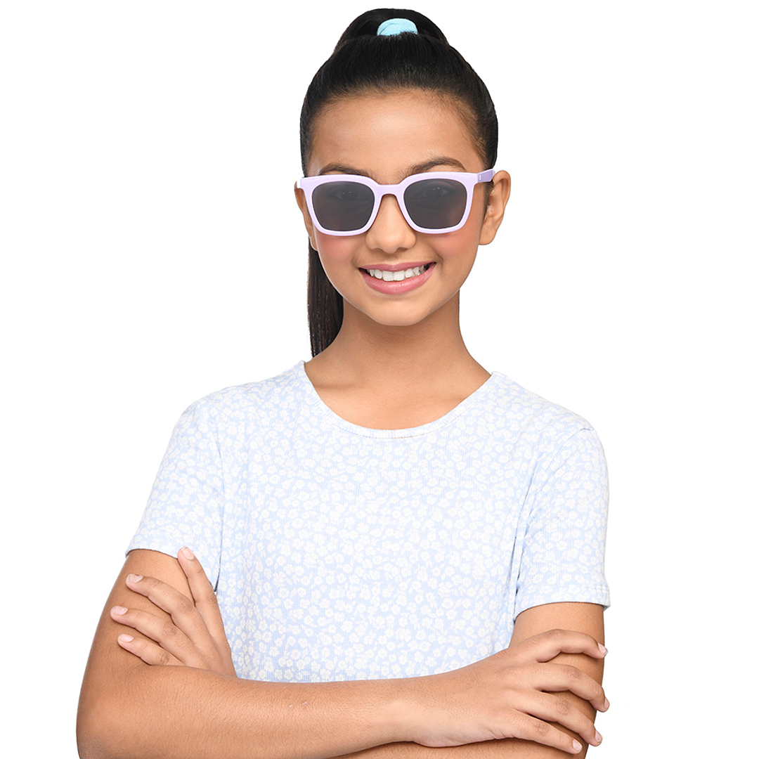 Hooper Purple Full Rim Square right side