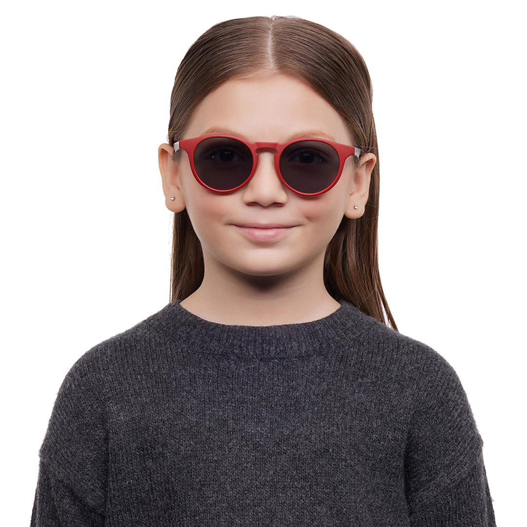 Hooper Red Full Rim Round right side